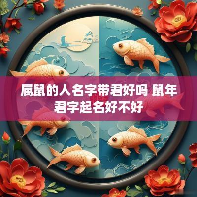 属鼠的人名字带君好吗 蛇年君字起名好不好