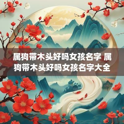 属狗带木头好吗女孩名字 属狗带木头好吗女孩名字大全