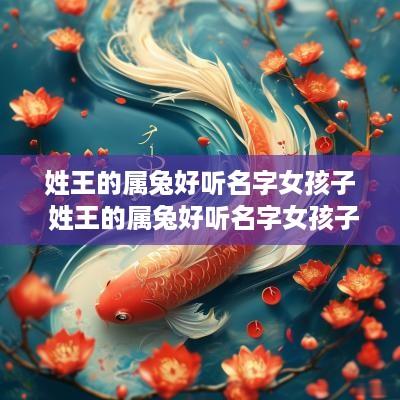 姓王的属兔好听名字女孩子 姓王的属兔好听名字女孩子两个字