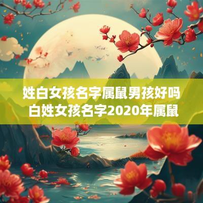 姓白女孩名字属鼠男孩好吗 白姓女孩名字2025年属鼠