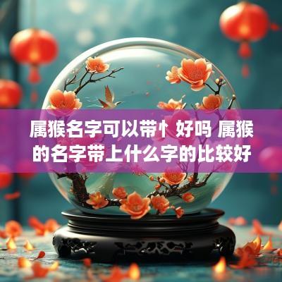 属猴名字可以带忄好吗 属猴的名字带上什么字的比较好 属猴名字可以带忄好吗 属猴的名字带上什么字的比较好