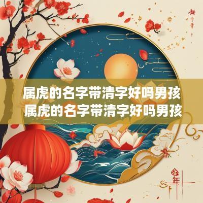 属虎的名字带清字好吗男孩 属虎的名字带清字好吗男孩子