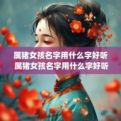 属猪女孩名字用什么字好听 属猪女孩名字用什么字好听点