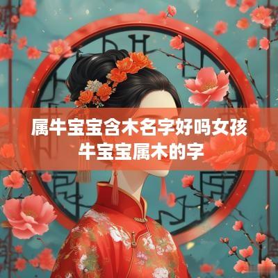 属牛宝宝含木名字好吗女孩 牛宝宝属木的字