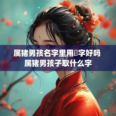 属猪男孩名字里用垚字好吗 属猪男孩子取什么字