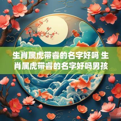 生肖属虎带睿的名字好吗 生肖属虎带睿的名字好吗男孩