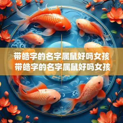 带皓字的名字属鼠好吗女孩 带皓字的名字属鼠好吗女孩子