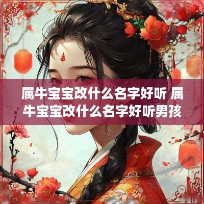 属牛宝宝改什么名字好听 属牛宝宝改什么名字好听男孩