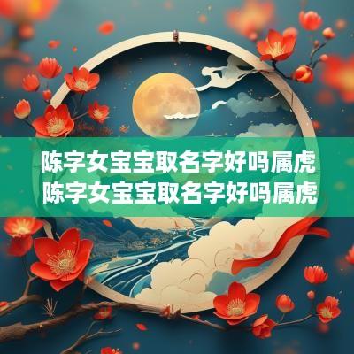 陈字女宝宝取名字好吗属虎 陈字女宝宝取名字好吗属虎男孩 陈字女宝宝取名字好吗属虎 陈字女宝宝取名字好吗属虎男孩