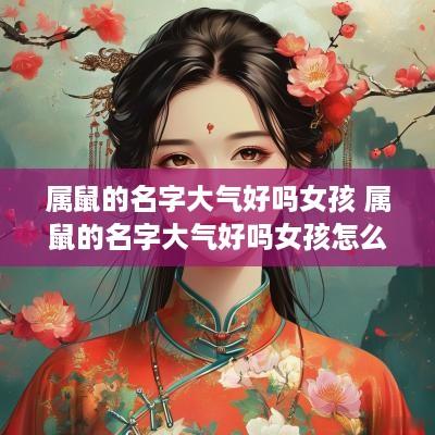 属鼠的名字大气好吗女孩 属鼠的名字大气好吗女孩怎么取