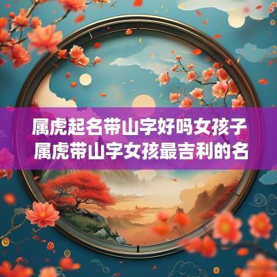 属虎起名带山字好吗女孩子 属虎带山字女孩最吉利的名字