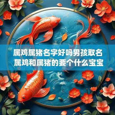 属鸡属猪名字好吗男孩取名 属鸡和属猪的要个什么宝宝好吗