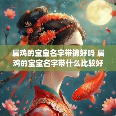 属鸡的宝宝名字带锦好吗 属鸡的宝宝名字带什么比较好?