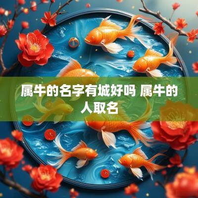 属牛的名字有城好吗 属牛的人取名