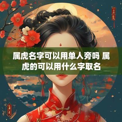 属虎名字可以用单人旁吗 属虎的可以用什么字取名