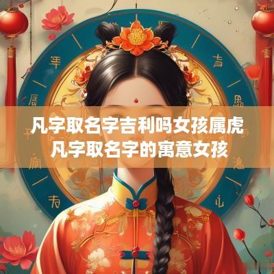 凡字取名字吉利吗女孩属虎 凡字取名字的寓意女孩