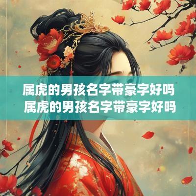 属虎的男孩名字带豪字好吗 属虎的男孩名字带豪字好吗怎么取