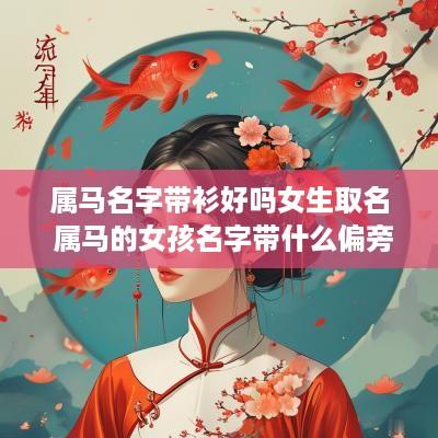 属马名字带衫好吗女生取名 属马的女孩名字带什么偏旁好