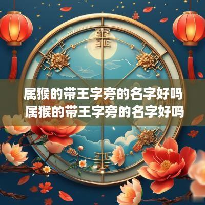 属猴的带王字旁的名字好吗 属猴的带王字旁的名字好吗女