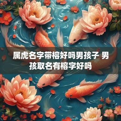 属虎名字带榕好吗男孩子 男孩取名有榕字好吗