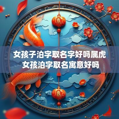 女孩子泊字取名字好吗属虎 女孩泊字取名寓意好吗