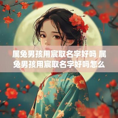 属兔男孩用宸取名字好吗 属兔男孩用宸取名字好吗怎么样