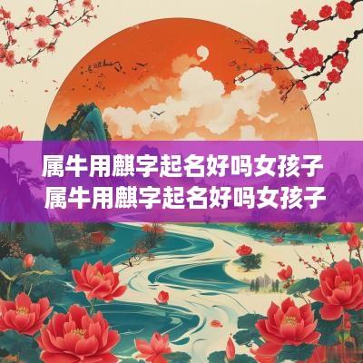 属牛用麒字起名好吗女孩子 属牛用麒字起名好吗女孩子