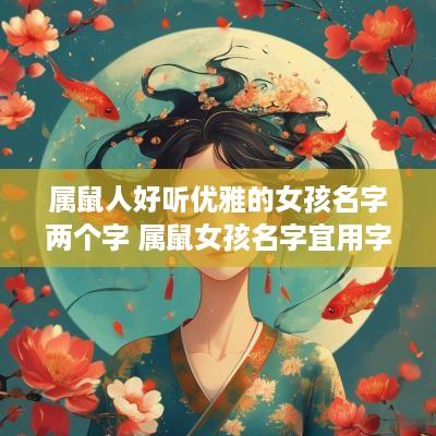 属鼠人好听优雅的女孩名字两个字 属鼠女孩名字宜用字两个字