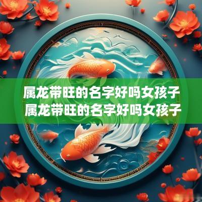 属龙带旺的名字好吗女孩子 属龙带旺的名字好吗女孩子