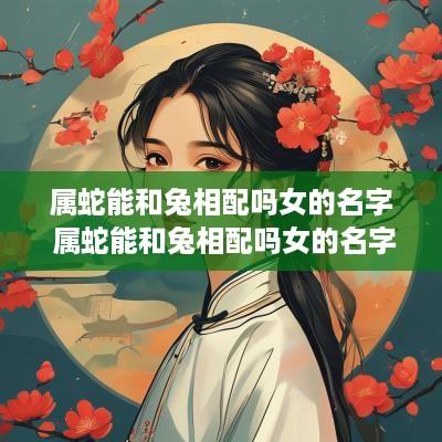 属蛇能和兔相配吗女的名字 属蛇能和兔相配吗女的名字大全