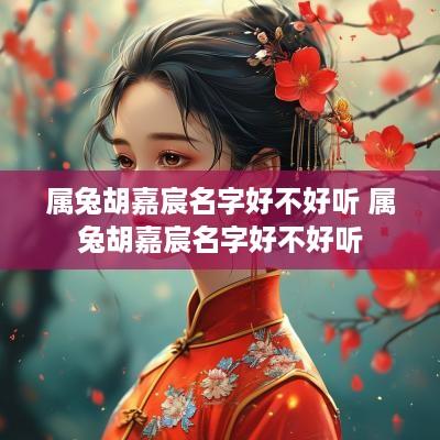 属兔胡嘉宸名字好不好听 属兔胡嘉宸名字好不好听