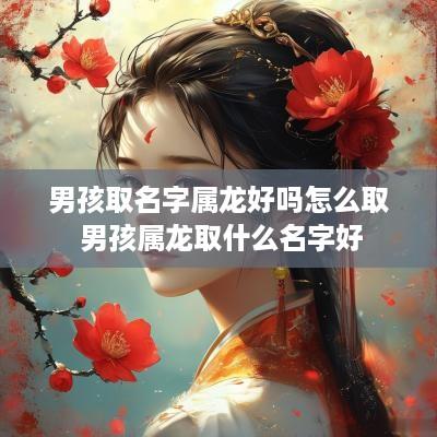 男孩取名字属龙好吗怎么取 男孩属龙取什么名字好