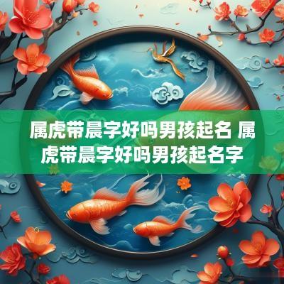 属虎带晨字好吗男孩起名 属虎带晨字好吗男孩起名字