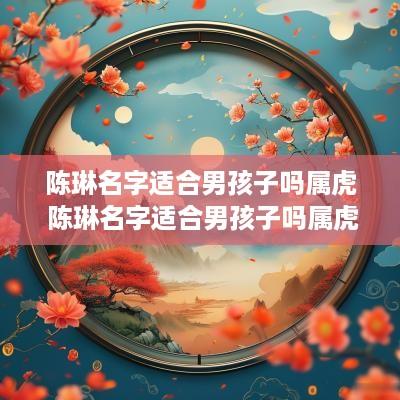 陈琳名字适合男孩子吗属虎 陈琳名字适合男孩子吗属虎的