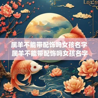 属羊不能带配饰吗女孩名字 属羊不能带配饰吗女孩名字叫什么