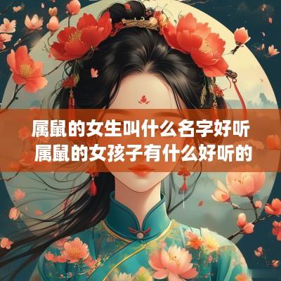 属鼠的女生叫什么名字好听 属鼠的女孩子有什么好听的名字吗