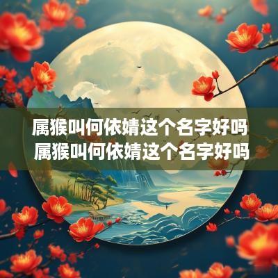 属猴叫何依婧这个名字好吗 属猴叫何依婧这个名字好吗女孩