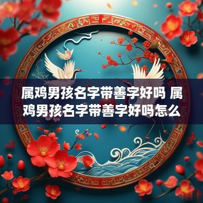 属鸡男孩名字带善字好吗 属鸡男孩名字带善字好吗怎么取