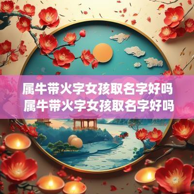 属牛带火字女孩取名字好吗 属牛带火字女孩取名字好吗