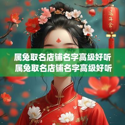 属兔取名店铺名字高级好听 属兔取名店铺名字高级好听吗