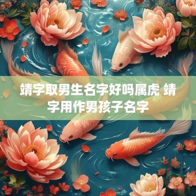 靖字取男生名字好吗属虎 靖字用作男孩子名字