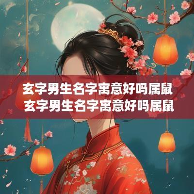 玄字男生名字寓意好吗属鼠 玄字男生名字寓意好吗属鼠人