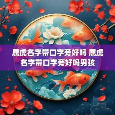 属虎名字带口字旁好吗 属虎名字带口字旁好吗男孩
