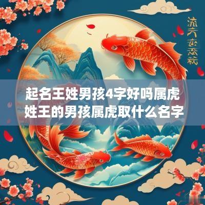 起名王姓男孩4字好吗属虎 姓王的男孩属虎取什么名字好