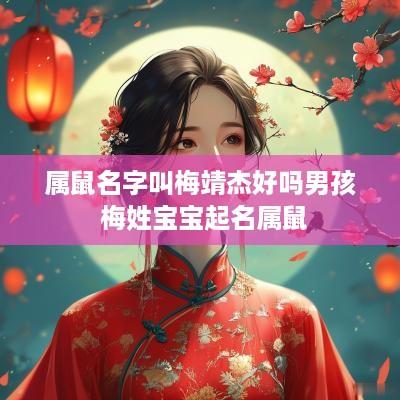 属鼠名字叫梅靖杰好吗男孩 梅姓宝宝起名属鼠