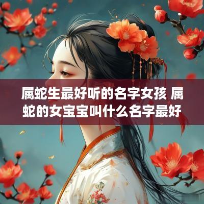 属蛇生最好听的名字女孩 属蛇的女宝宝叫什么名字最好