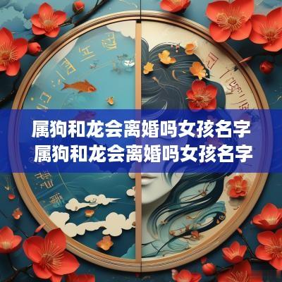 属狗和龙会离婚吗女孩名字 属狗和龙会离婚吗女孩名字大全