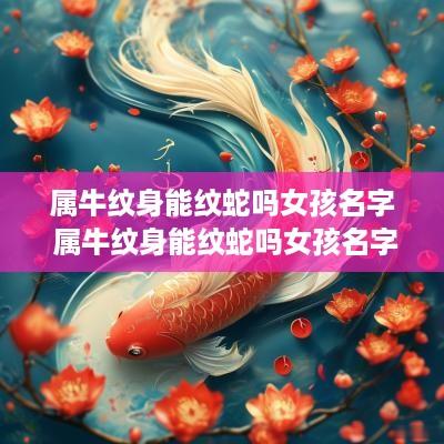 属牛纹身能纹蛇吗女孩名字 属牛纹身能纹蛇吗女孩名字大全