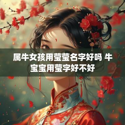 属牛女孩用莹莹名字好吗 牛宝宝用莹字好不好
