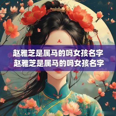 赵雅芝是属马的吗女孩名字 赵雅芝是属马的吗女孩名字怎么取